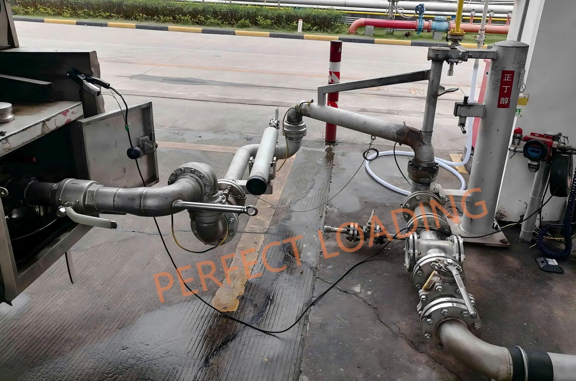 bottom unloading arm