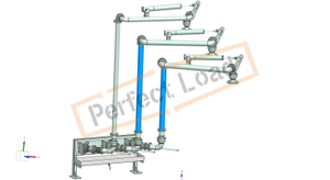 Bottom Loading Arm with API Coupler