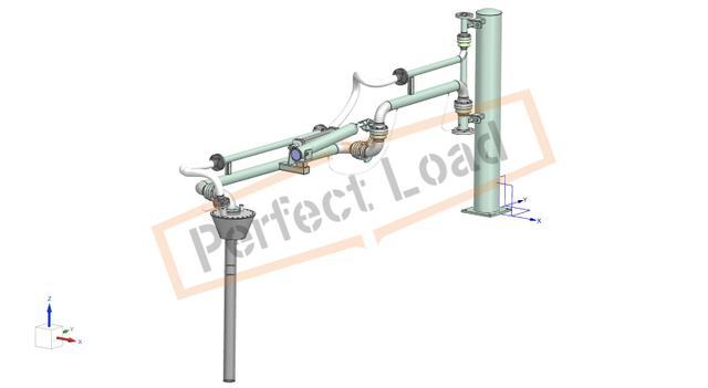 Top Vapor Recovery Loading Arm